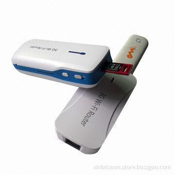 4-in-1 4,400mAh 3G Portable Wi-Fi Router with Power Bank Function